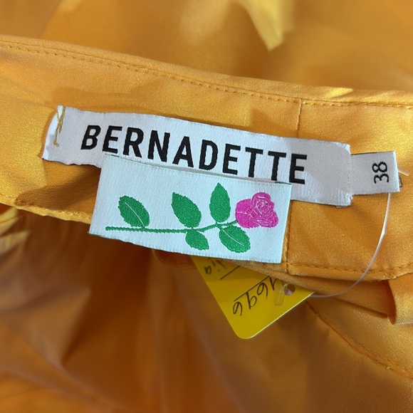 BERNADETTE Satin Taffeta Open-Back Gown - size 38 (= US 6) - Picture 8 of 8